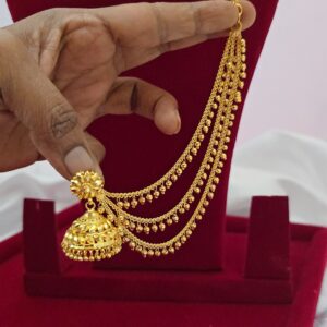 Premium foaming jhumka with maatal