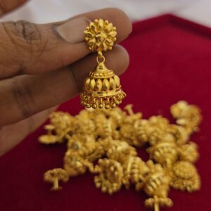 Premium foaming plain kerala jhumka