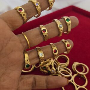 Premium pure impon AD stone ring