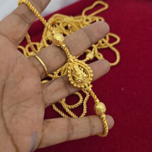Premium foaming reversible lakshmi mugappu chain 