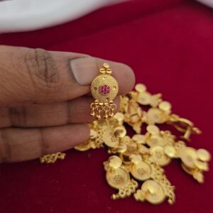 Premium foaming AD ruby stud