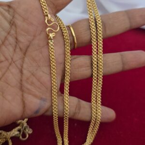 Premium impon 24 inch 3 line chain 