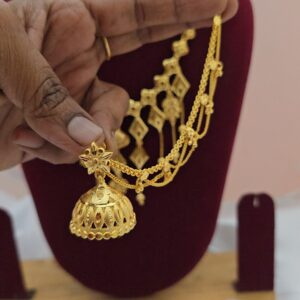 Premium foaming jhumka with maatal