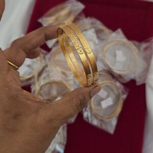 Premium goddess lakshmi impon bangle