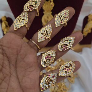 Premium pure impon AD stone ring