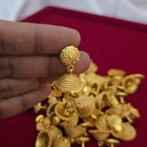Premium foaming plain jhumka
