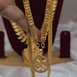  Premium foaming AD  stone dollar chain