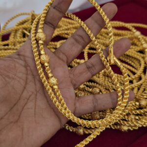  Premium foaming 3ball mugappu chain  