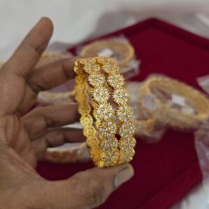 Premium micro ad stone bangle