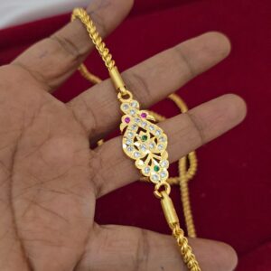  Premium impon ad stone mugappu chain