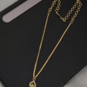 Premium foaming 18 inch AD stone vel dollar chain 