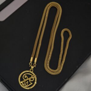 Premium foaming 30 inch om dollar chain 