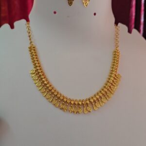 Premium foaming necklace with stud