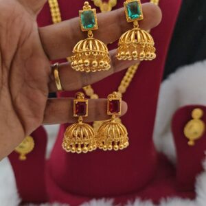Premium  foaming ad stone jhumka
