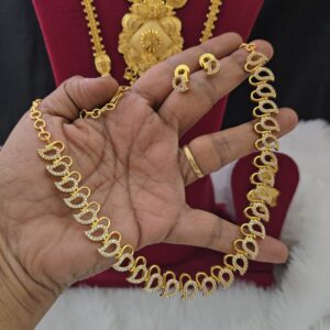 premium foaming ad stone necklace