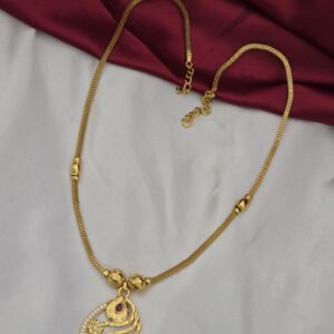 Premium foaming AD stone necklace