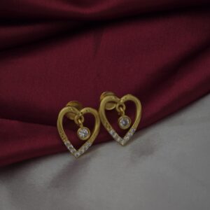 Premium foaming ad stone drops earing 