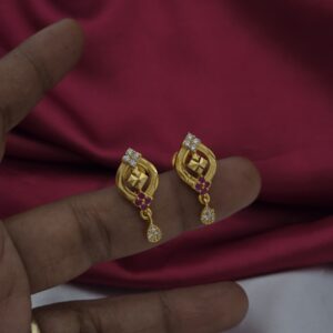  Premium foaming ad stone drops earing 