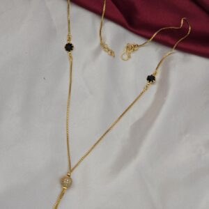 Premium foaming ad stone ball necklace