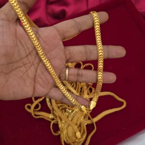 Premium foaming 18 inch heart chain 