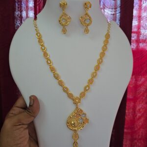 premium foaming enamel turkish haram with earings  