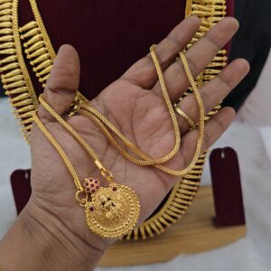 Premium Foaming ad stone 28 inch lakshmi dollar chain  