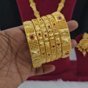 premium foaming ad stone Bridal bangle 