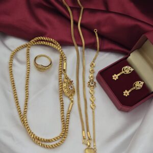 premium Foaming ad stone combo with earings 