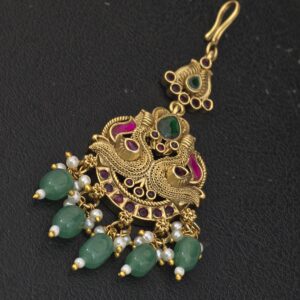 Premium matt jadav kundan tikka 