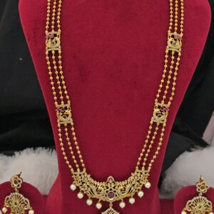 premium Matt haram with earings 