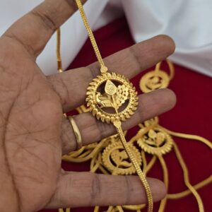 premium foaming vel mugappu chain 