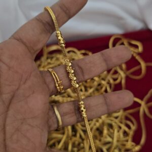 premium foaming 24 inch mugappu chain 