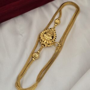 premium foaming 24 Inch lakshmi reversible mugappu chain