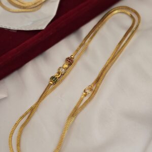  premium foaming ad stone 30 Inch mugappu chain 