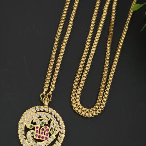 premium impon 38inch om dollar chain