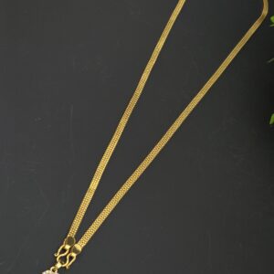 premium foaming diwali special 18 inch AD stone dollar chain