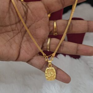 Premium foaming swastik dollar chain