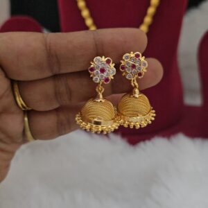 Premium foaming impon jhumka