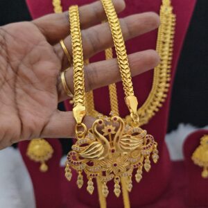 Premium foaming 40 inch ad stone peacock dollar chain