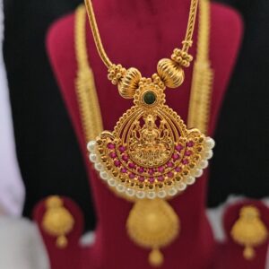 Premium foaming lakshmi necklace