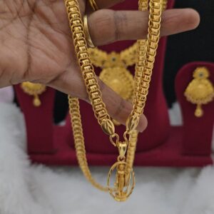 Premium foaming 28 inch Sri Ramar dollar chain 