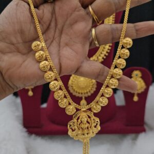 Premium foaming lakshmi necklace