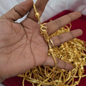 Premium foaming peacock reversible mugappu 