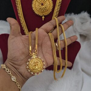 Premium foaming 32 inch ad stone lakshmi dollar chain