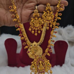 Premium matt one day offer lakshmi necklace