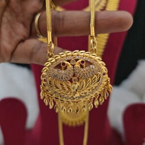 Premium quality  28 inches peacock ad dollar chain