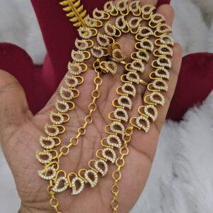 Premium quality Diamond look manga haram with stud