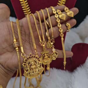 Premium quality budget combo comes ruby lakshmi dollar chain