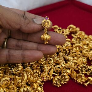 Premium Foaming lakshmi kemp jhumka