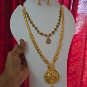 Premium foaming combo with matt necklace